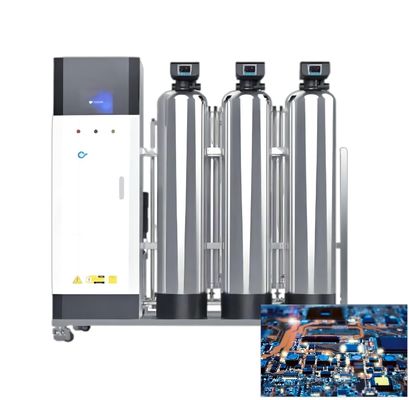 Industri Elektronik Peralatan Pengolahan Air Untuk Pembersihan Air 300L/H 1500L/H