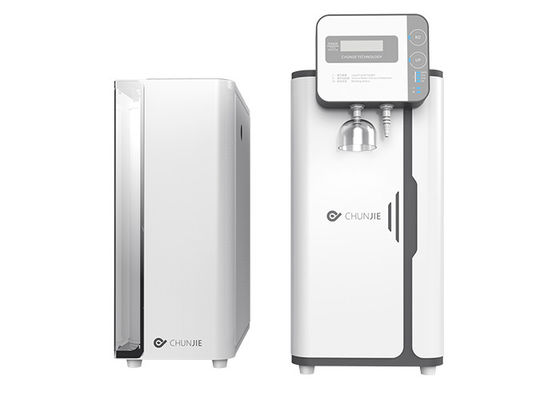 Harga yang pantas Laboratorium Sistem Air Ultramurni dengan Resistivitas 18,2MΩ dan Tingkat Aliran 10L/H & 20L/H Dengan Lampu UV on line