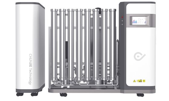 Harga yang pantas Kelas II 1000L/H Hemodialisis Pengolahan Air Tekanan RO Tangki Untuk Rumah Sakit on line