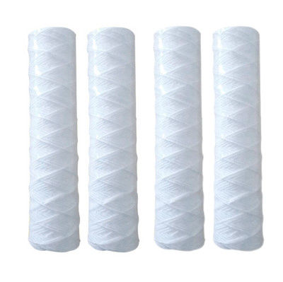 Harga yang pantas 10in 5um 28mm Pembersihan Air Konsumsi Wire Wound Filter Element on line
